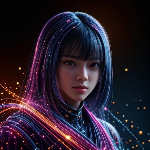 Pao mise en page internet vidéo illustration 3d serveur IA générative AI freelance paris studio de création magazines F2OEOHI0